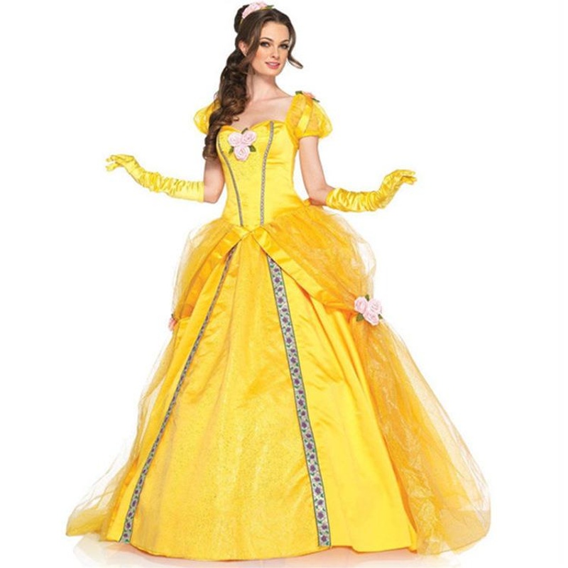 Ethnic Fashion Dress - فستان أميرة للهالوين للكبار، زي تنكري،