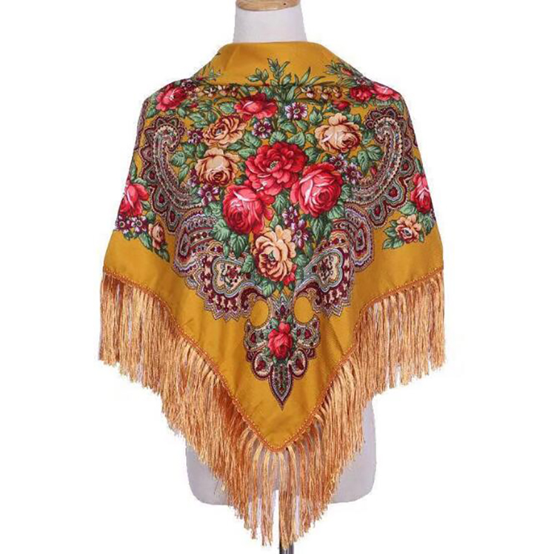 الرجعية المطبوعة وشاح الشتاء ب - مراجعة Winter Ethnic Fashion For Women وسعره