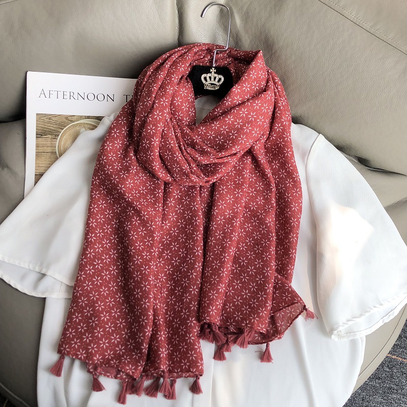 وشاح كتان قطني على الطراز العر - مراجعة Winter Ethnic Fashion For Women وسعره