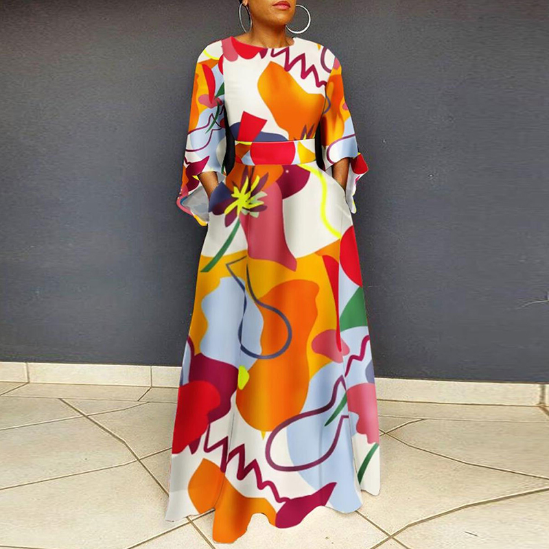 فستان حفلات نسائي عتيق مقاس كب - مراجعة Ethnic Fashion Dress وسعره