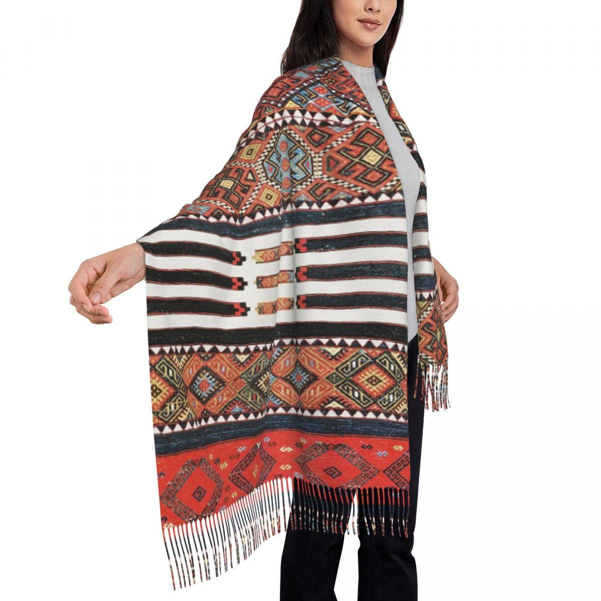 الكرندية التركية الكليم البوهي - مراجعة Winter Ethnic Fashion For Women وسعره