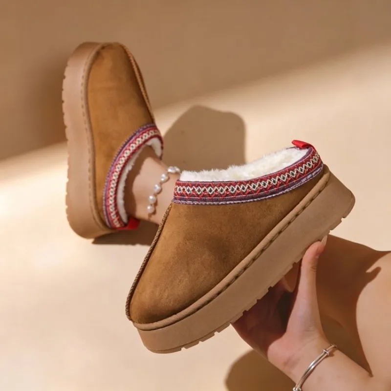 شباشب نسائية جديدة عصرية ذات ن - مراجعة Winter Ethnic Fashion For Women وسعره